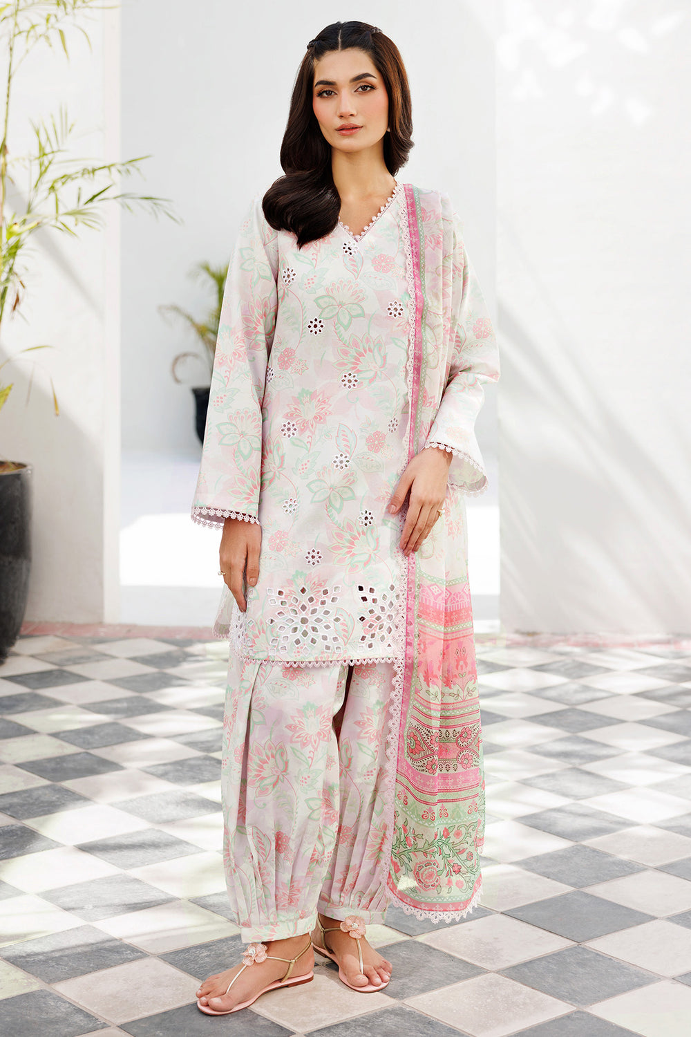 Farasha | Printed Essentials | Spring Glow by Farasha - Designer Dress  - Type : Ladies Clothes - Available at Libayah - 100% Original 