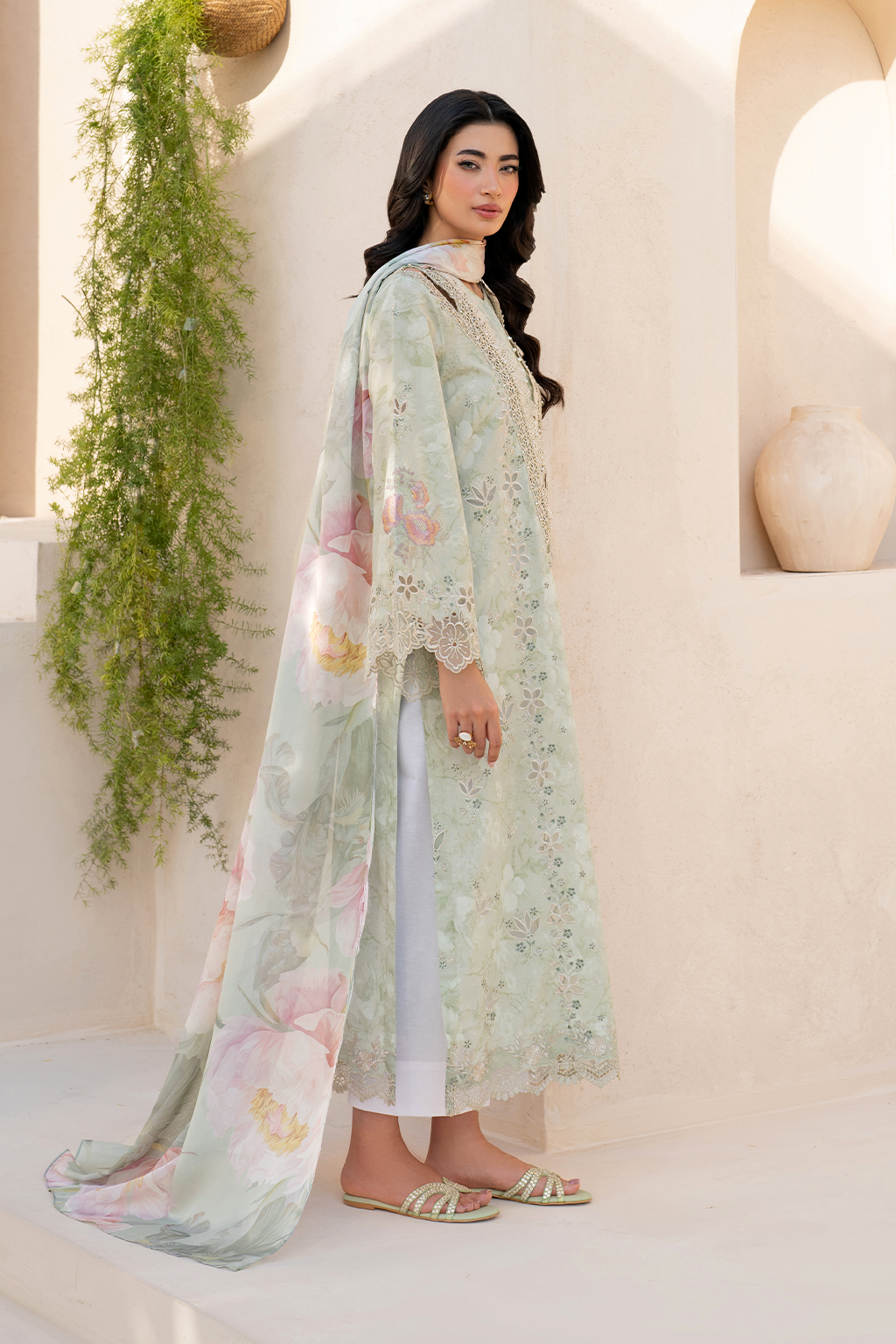 Iznik | Festive Lawn 25 | EFL-07 by Iznik - Designer Dress - Type: Ladies Clothes - Available at Libayah - 100% Original