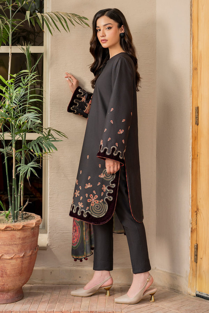 Jazmin | Winter Edition 24 | KHADDAR UW-0047 by Jazmin - Designer Dress - Type: Luxury - Available at Libayah - 100% Original