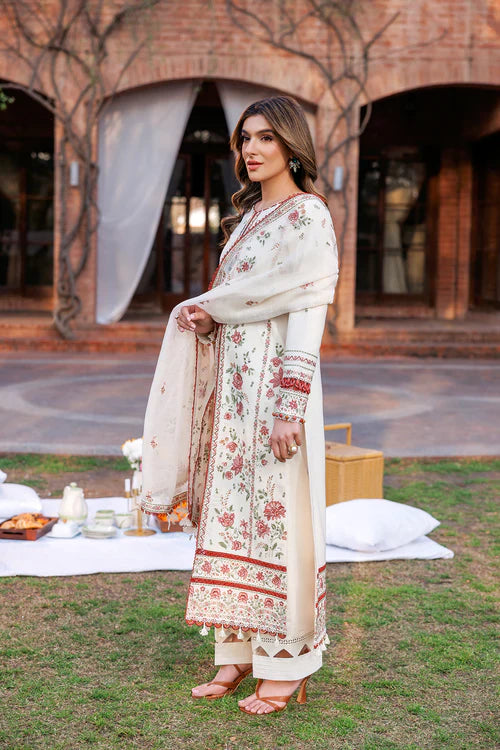 Farasha | Kaavish Lawn 24 | SURREAL WHITE by Farasha - Designer Dress - Type: Ladies Clothes - Available at Libayah - 100% Original