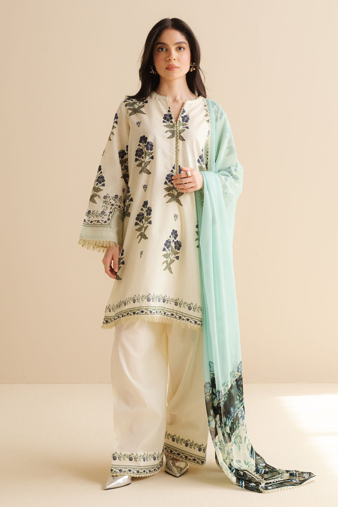 Zara Shahjahan | Coco Prints | Raya-2B by Zara Shahjahan - Designer Dress - Type: Ladies Clothes - Available at Libayah - 100% Original