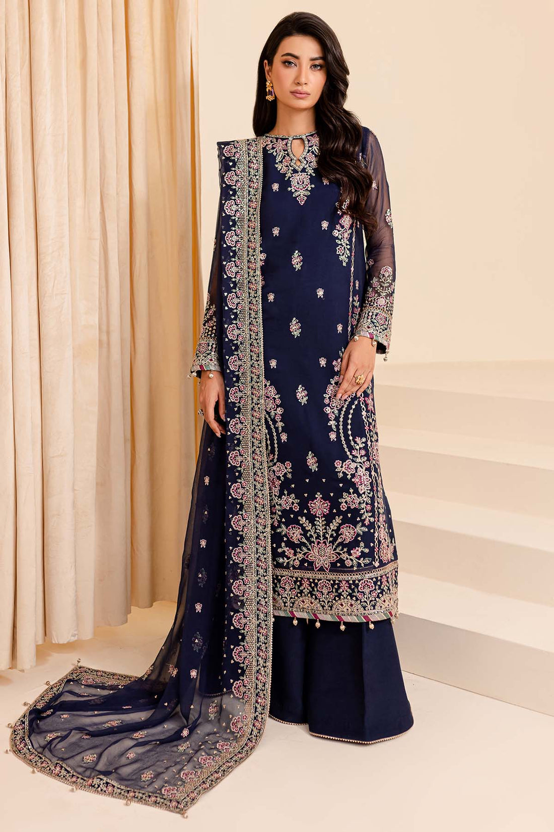 Farasha | Lumiere Formals | NAVY NOIR by Farasha - Designer Dress - Type: Formal - Available at Libayah - 100% Original