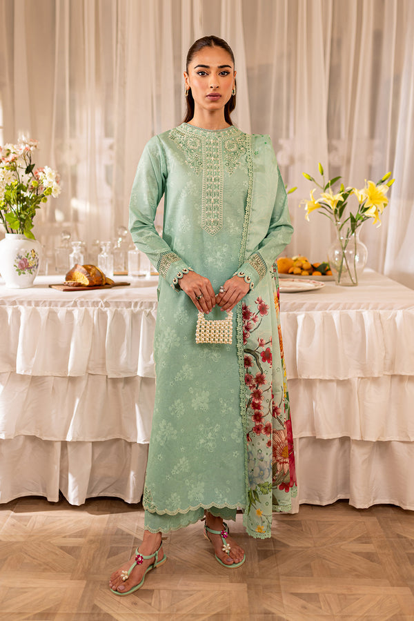 Farasha | Seraya Lawn 24 | SAGE by Farasha - Designer Dress - Type: Ladies Clothes - Available at Libayah - 100% Original