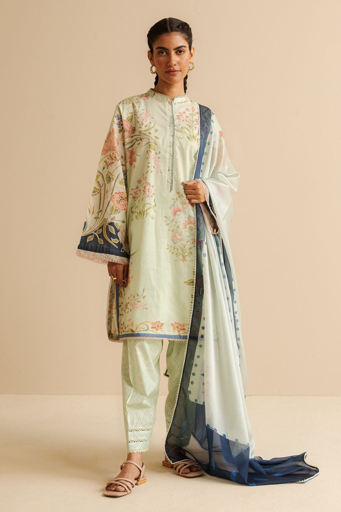 Zara Shahjahan | Coco Prints | Vara-8A by Zara Shahjahan - Designer Dress - Type: Ladies Clothes - Available at Libayah - 100% Original
