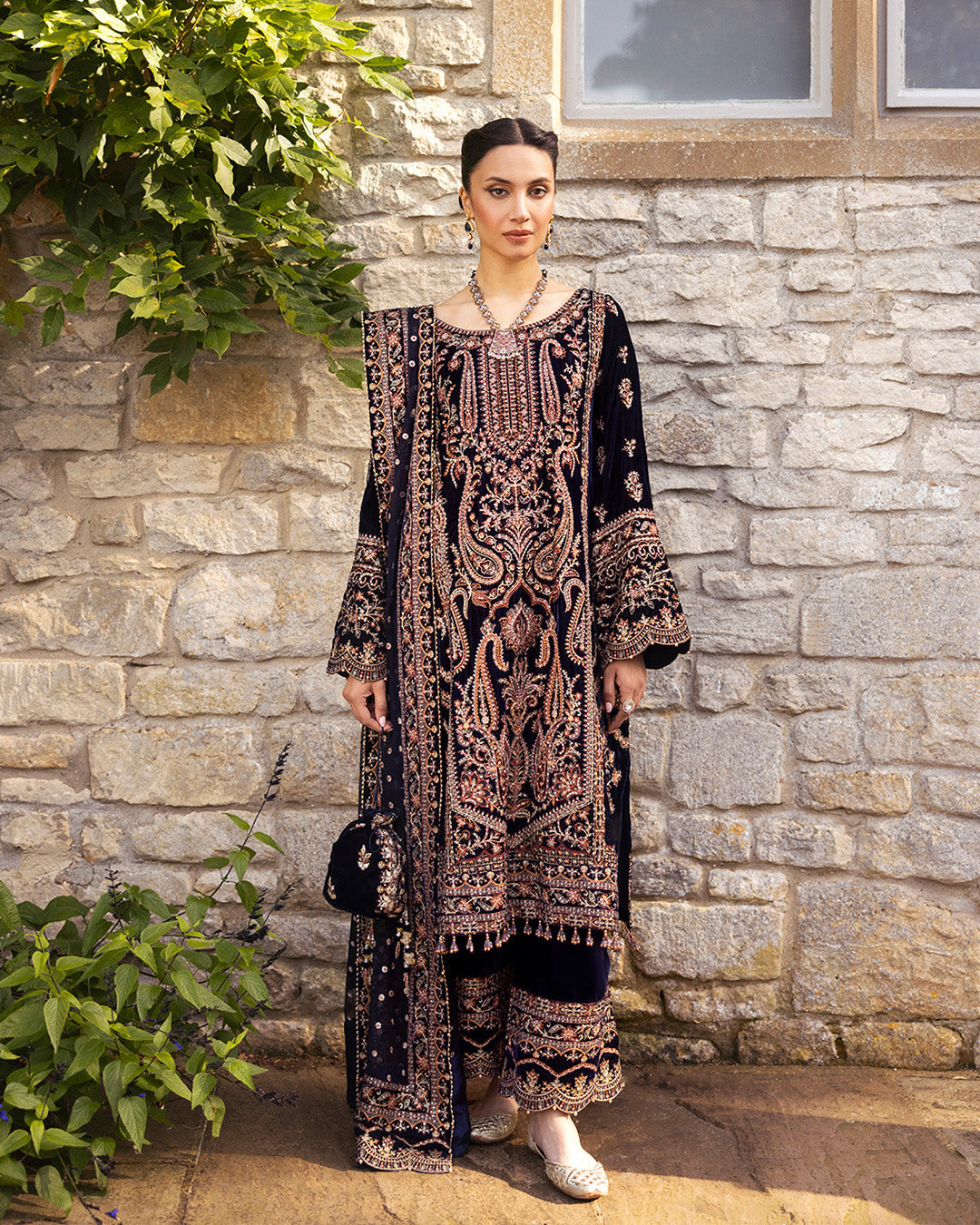 Faiza Saqlain | Adeen Formals | Divone by Faiza Saqlain - Designer Dress - Type: Ladies Clothes - Available at Libayah - 100% Original