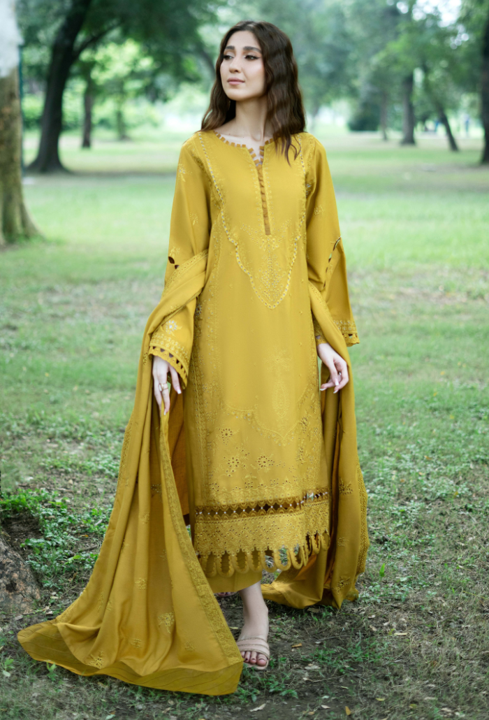 Hum Dum | Zephyr Wool Collection | Zephyr - D05 by HumDum - Designer Dress - Type: Luxury - Available at Libayah - 100% Original