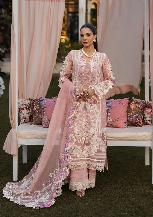 Kahf Premium | Luxury Lawn 25 | KLR-09 Bellerose by Kahf Premium - Designer Dress - Type: Ladies Clothes - Available at Libayah - 100% Original