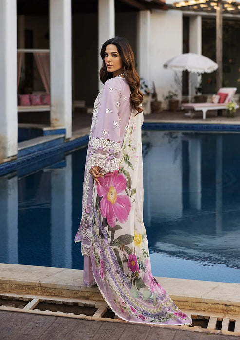 Kahf Premium | Luxury Lawn 25 | KLR-11 Bloom by Kahf Premium - Designer Dress - Type: Ladies Clothes - Available at Libayah - 100% Original