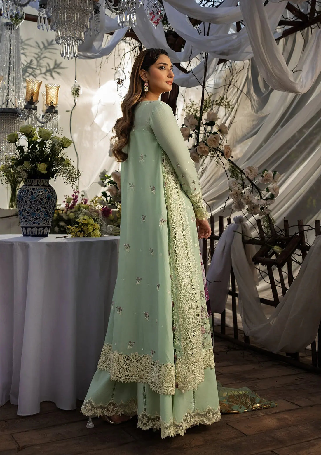 Kahf Premium | Luxury Lawn 25 | KLR-05 Nora by Kahf Premium - Designer Dress - Type: Ladies Clothes - Available at Libayah - 100% Original