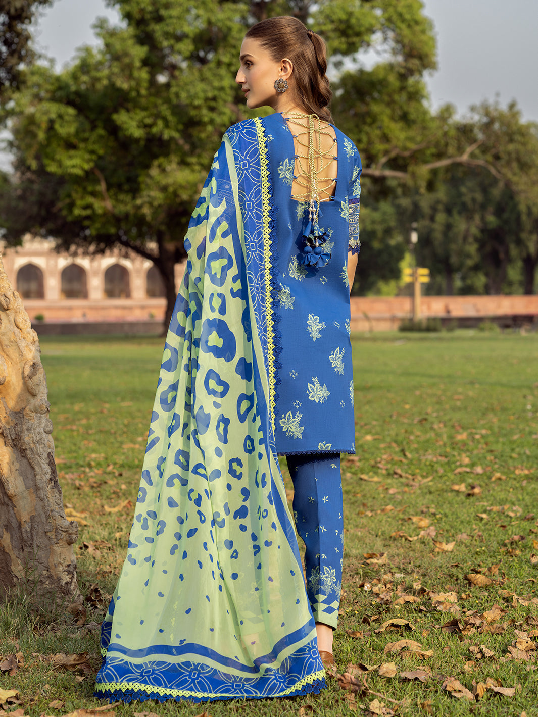 Bin Ilyas | Naqsh Naaz Luxury Lawn 25 | 2088 - B by Bin Ilyas - Designer Dress - Type: Ladies Clothes - Available at Libayah - 100% Original