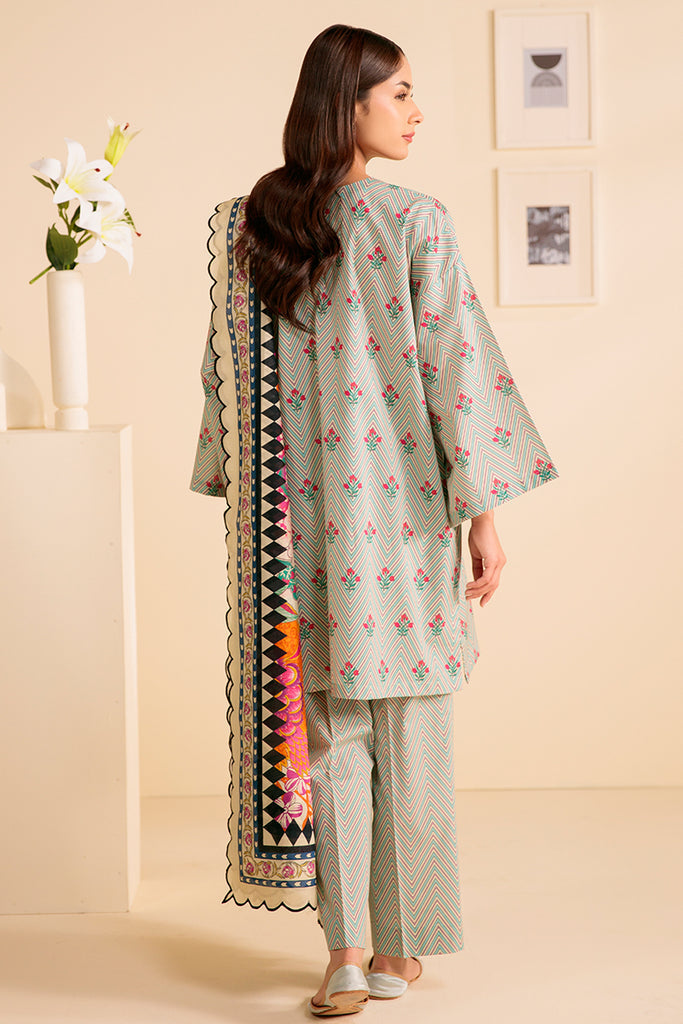 Cross Stitch | Daily Wear | FLORAL VERVE by Cross Stitch - Designer Dress - Type: Casuals - Available at Libayah - 100% Original