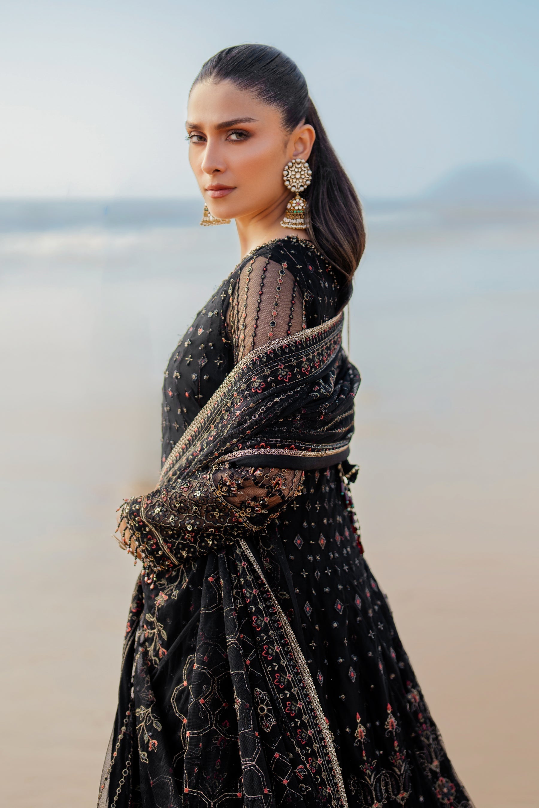 Naqshi | Sahil Kinaray | BLAIN by Naqshi - Designer Dress - Type: Ladies Clothes - Available at Libayah - 100% Original