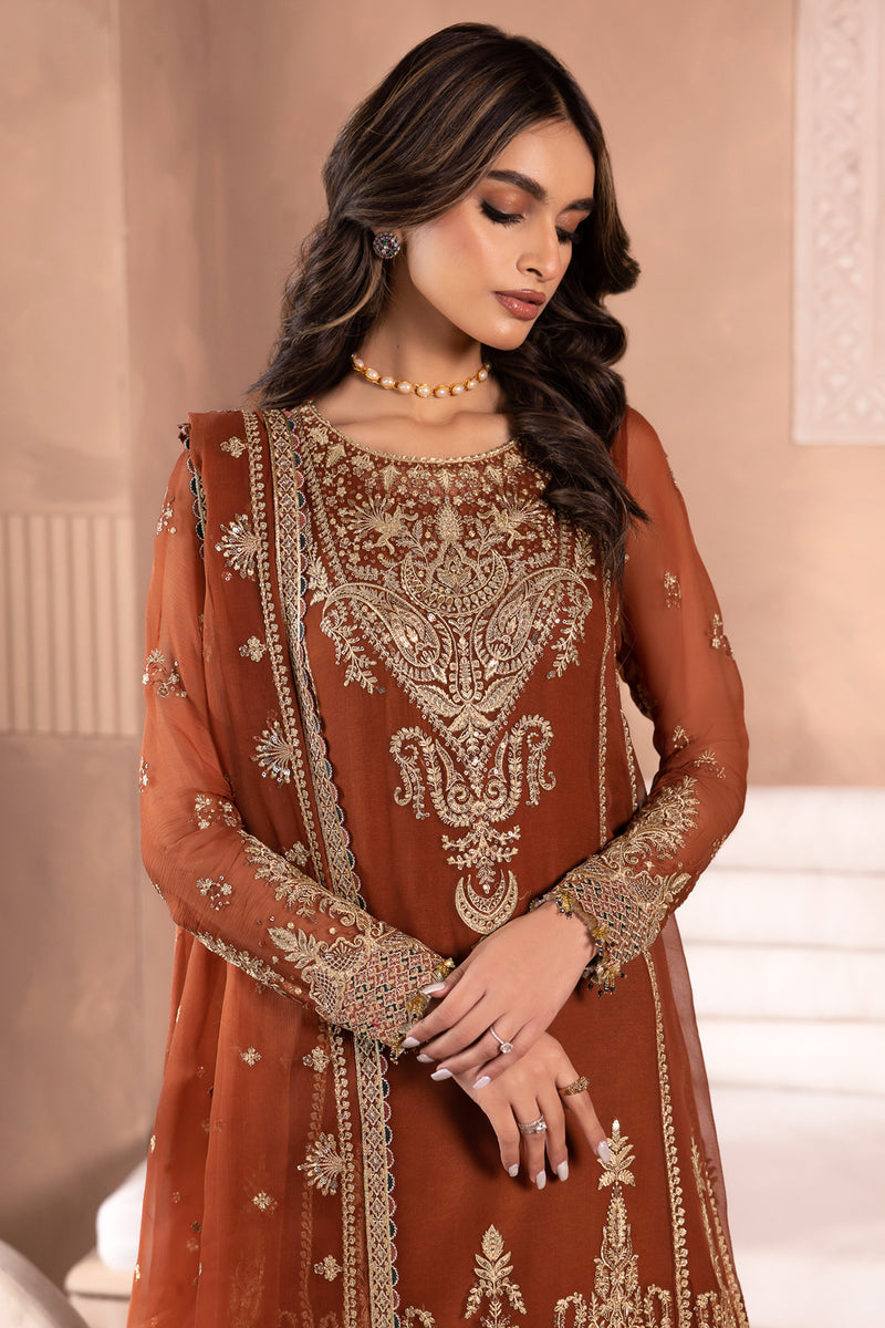 Jazmin | Formals Collection | CHIFFON UC-3040 by Jazmin - Designer Dress - Type: Ladies Clothes - Available at Libayah - 100% Original