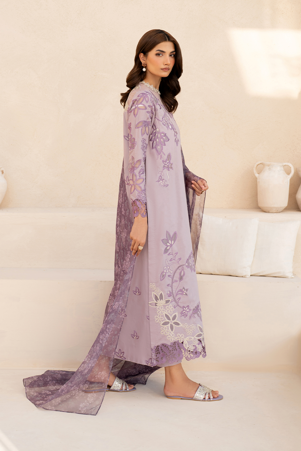 Iznik | Festive Lawn 25 | EFL-01 by Iznik - Designer Dress - Type: Ladies Clothes - Available at Libayah - 100% Original