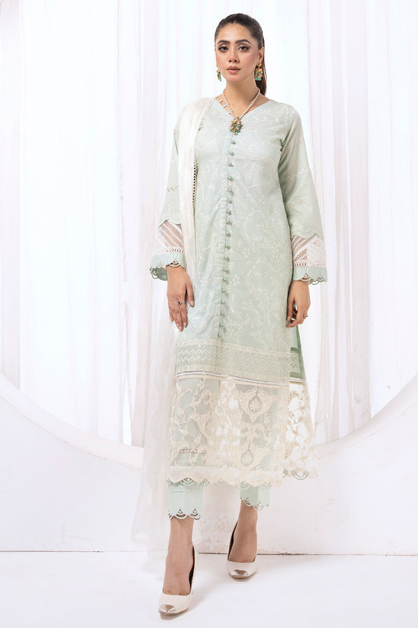 House of Nawab | Lawn Collection 24 | FRIDA by House of Nawab - Designer Dress - Type: Ladies Clothes - Available at Libayah - 100% Original