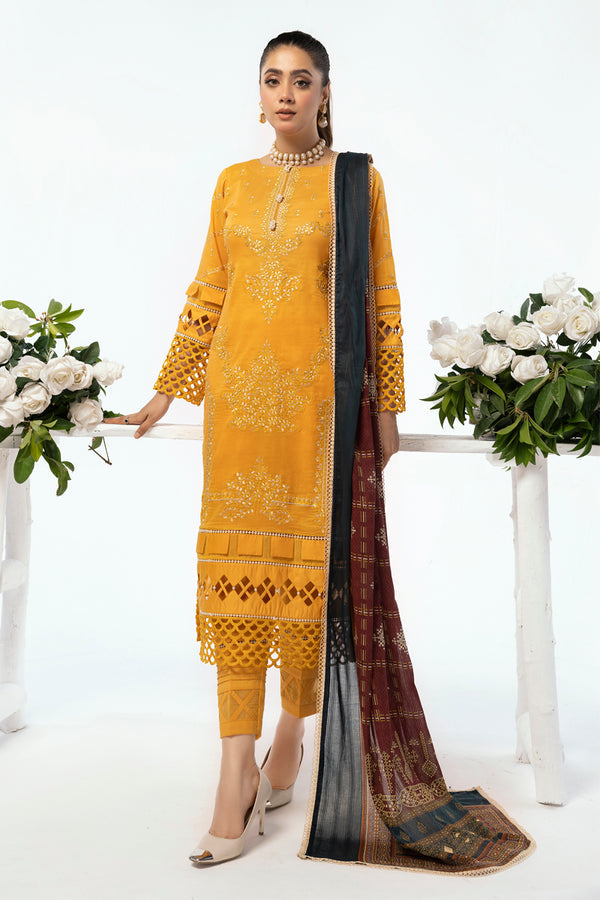 House of Nawab | Lawn Collection 24 | AEMA by House of Nawab - Designer Dress - Type: Ladies Clothes - Available at Libayah - 100% Original