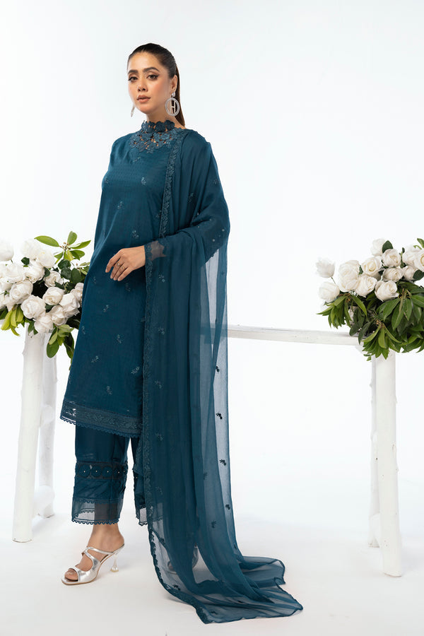 House of Nawab | Lawn Collection 24 | AMVI by House of Nawab - Designer Dress - Type: Ladies Clothes - Available at Libayah - 100% Original