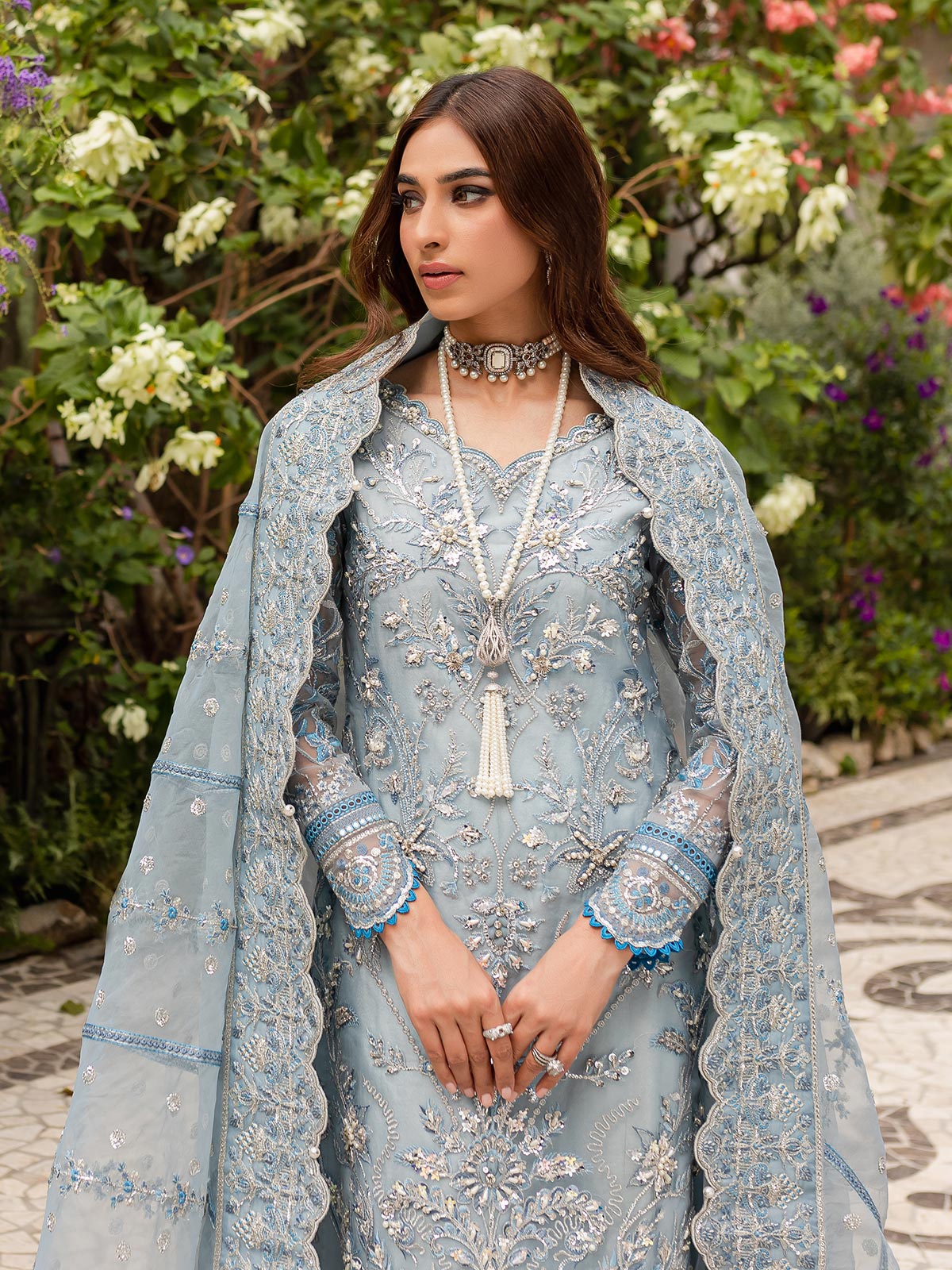 Gulaal | Luxury Pret | ESTIRAH GL-LP-V1-02 by Gulaal - Designer Dress - Type: Ladies Clothes - Available at Libayah - 100% Original