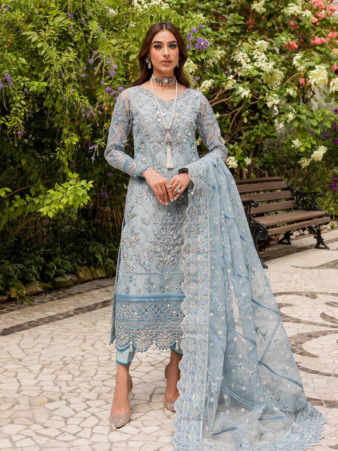 Gulaal | Luxury Pret | ESTIRAH GL-LP-V1-02 by Gulaal - Designer Dress - Type: Ladies Clothes - Available at Libayah - 100% Original