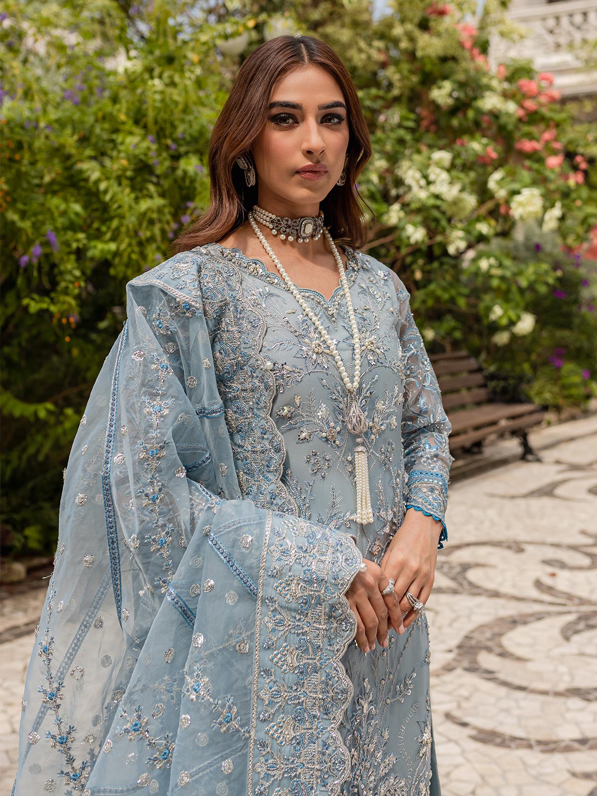 Gulaal | Luxury Pret | ESTIRAH GL-LP-V1-02 by Gulaal - Designer Dress - Type: Ladies Clothes - Available at Libayah - 100% Original