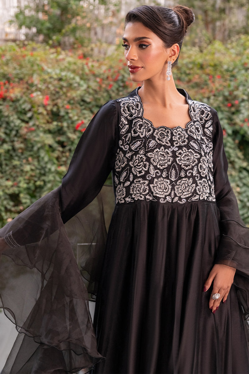 Chic Ophicial | Celenia Pret | Elegant Black Kalidar by Chic Ophicial - Designer Dress - Type: Ladies Clothes - Available at Libayah - 100% Original
