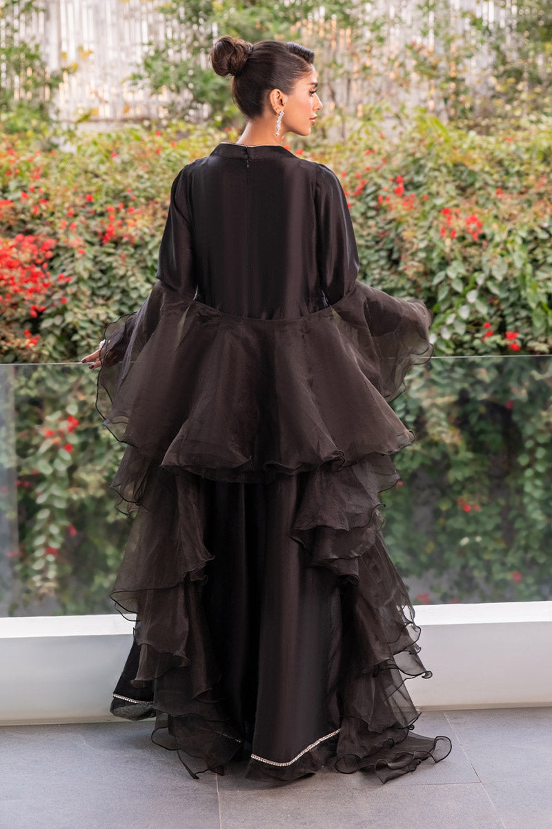 Chic Ophicial | Celenia Pret | Elegant Black Kalidar by Chic Ophicial - Designer Dress - Type: Ladies Clothes - Available at Libayah - 100% Original