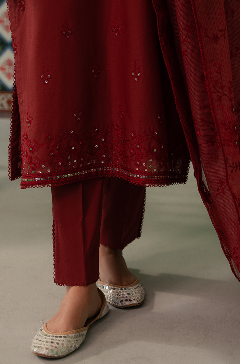 Cross Stitch | Mahiri Embroidered Lawn 24 | ROSE FLORINE by Cross Stitch - Designer Dress - Type: Ladies Clothes - Available at Libayah - 100% Original