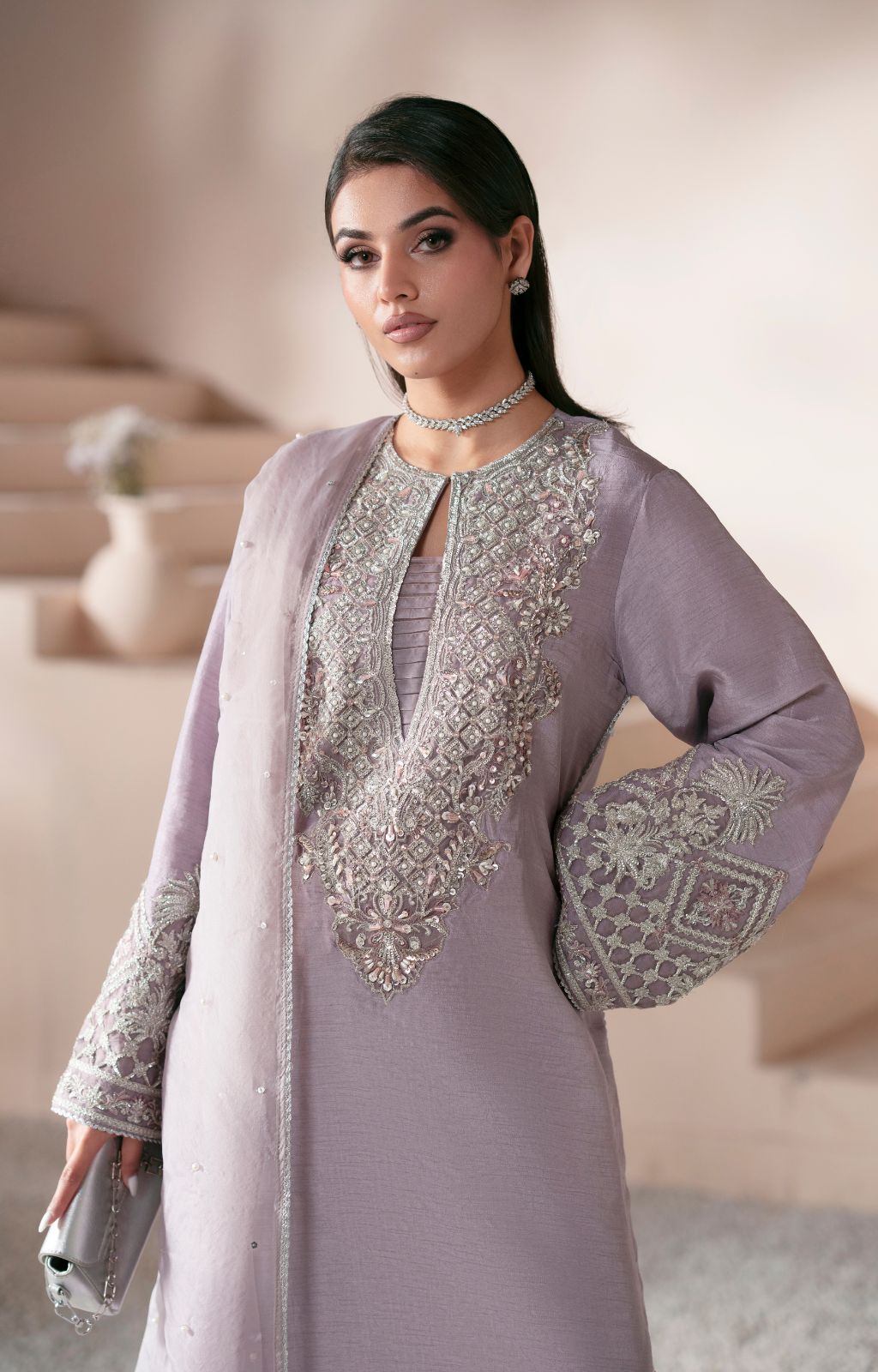 Ajr Couture | Symphony Luxe Festive 25 | Celestia by AJR Couture - Designer Dress - Type: Ladies Clothes - Available at Libayah - 100% Original