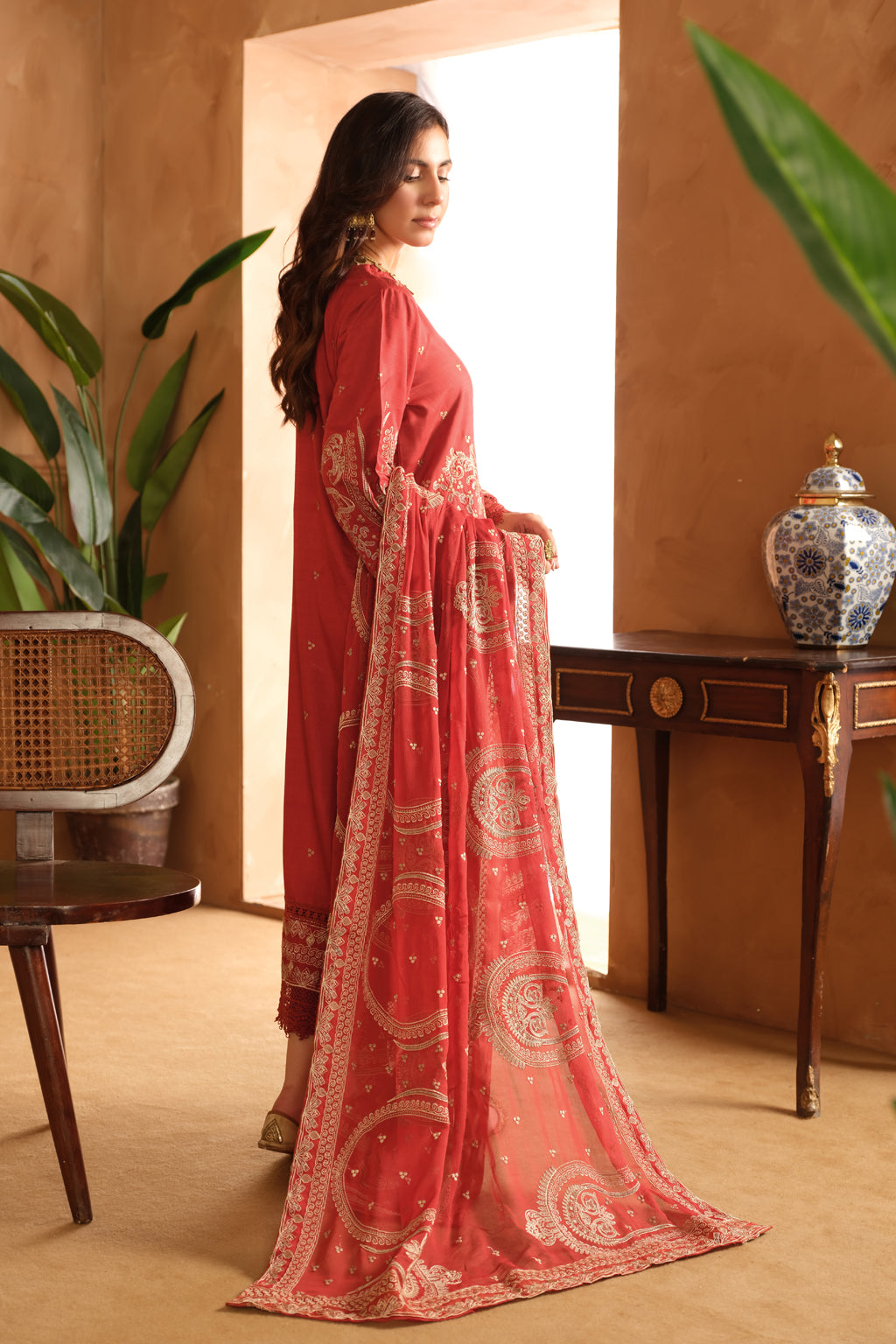 Johra | Shah Jahan Embroidered Viscose | JH-265-SJ by Johra - Designer Dress - Type: Luxury - Available at Libayah - 100% Original
