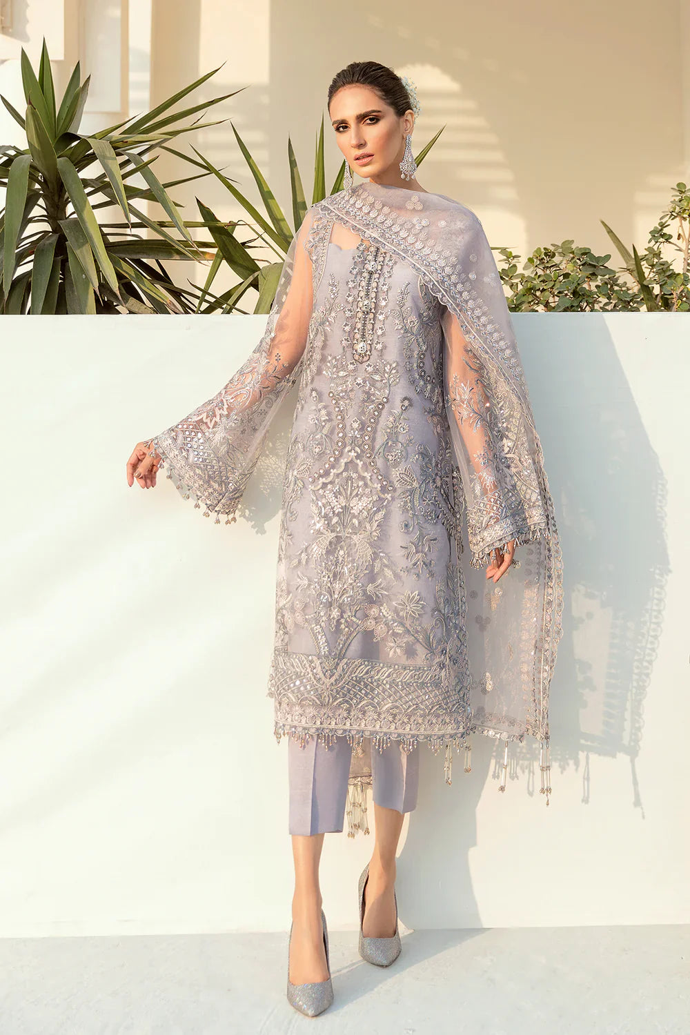 Baroque | Formals Collection | UF-74 by Baroque - Designer Dress - Type: Ladies Clothes - Available at Libayah - 100% Original
