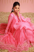 Chic Ophicial | Ruffles Collection | Candy pink Angrakha by Chic Ophicial - Designer Dress - Type: Ladies Clothes - Available at Libayah - 100% Original