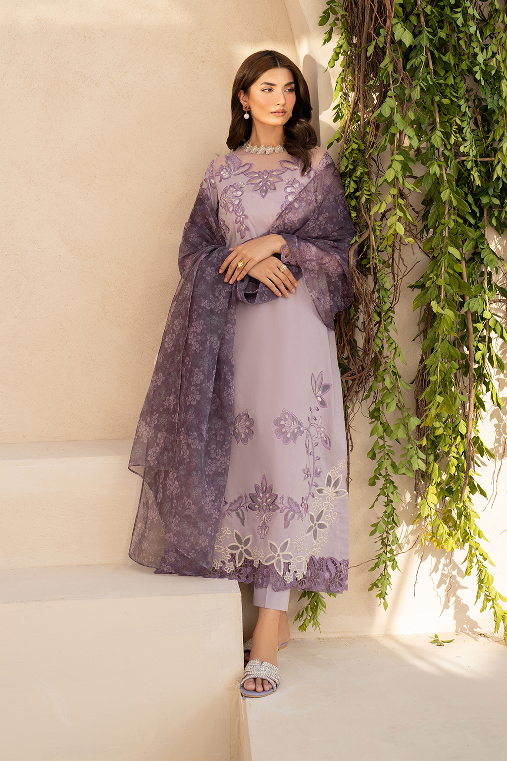 Iznik | Festive Lawn 25 | EFL-01 by Iznik - Designer Dress - Type: Ladies Clothes - Available at Libayah - 100% Original