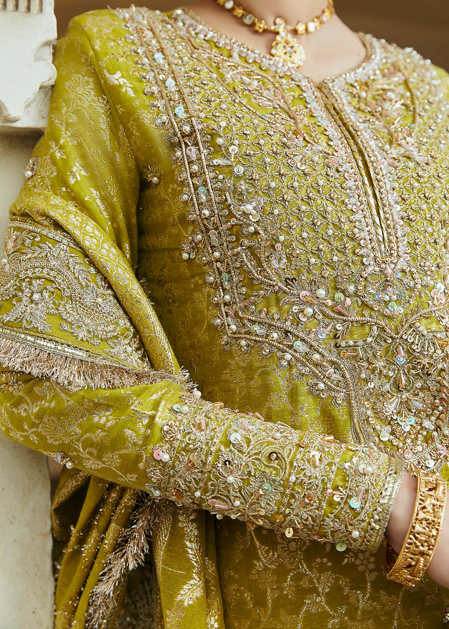 Kanwal Malik | Wedding Formals and Bridals | Mushq by Kanwal Malik - Designer Dress - Type: Ladies Clothes - Available at Libayah - 100% Original