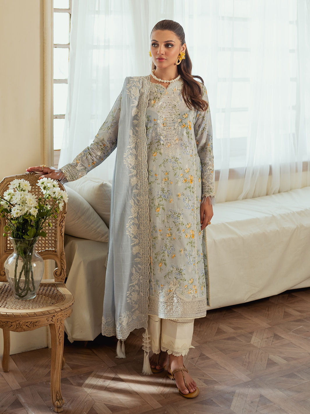 Faiza Faisal | Celine Eid Collection 24 | FARYA by Faiza Faisal - Designer Dress - Type: Ladies Clothes - Available at Libayah - 100% Original