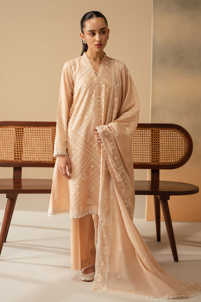 Cross Stitch | Mahiri Embroidered Lawn 24 | SILVER DUST by Cross Stitch - Designer Dress - Type: Ladies Clothes - Available at Libayah - 100% Original