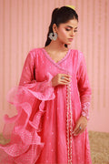 Chic Ophicial | Ruffles Collection | Candy pink Angrakha by Chic Ophicial - Designer Dress - Type: Ladies Clothes - Available at Libayah - 100% Original