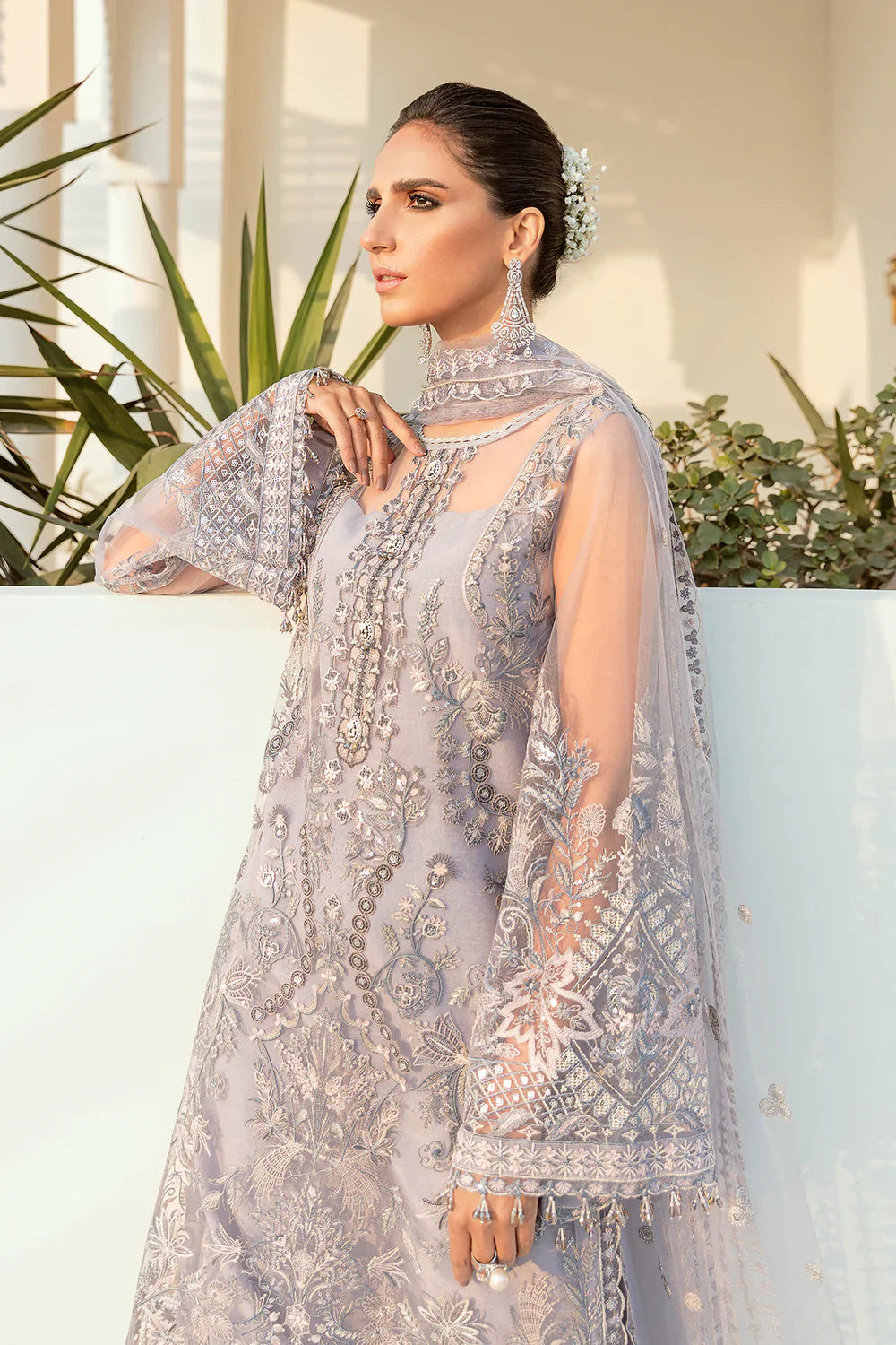 Baroque | Formals Collection | UF-74 by Baroque - Designer Dress - Type: Ladies Clothes - Available at Libayah - 100% Original