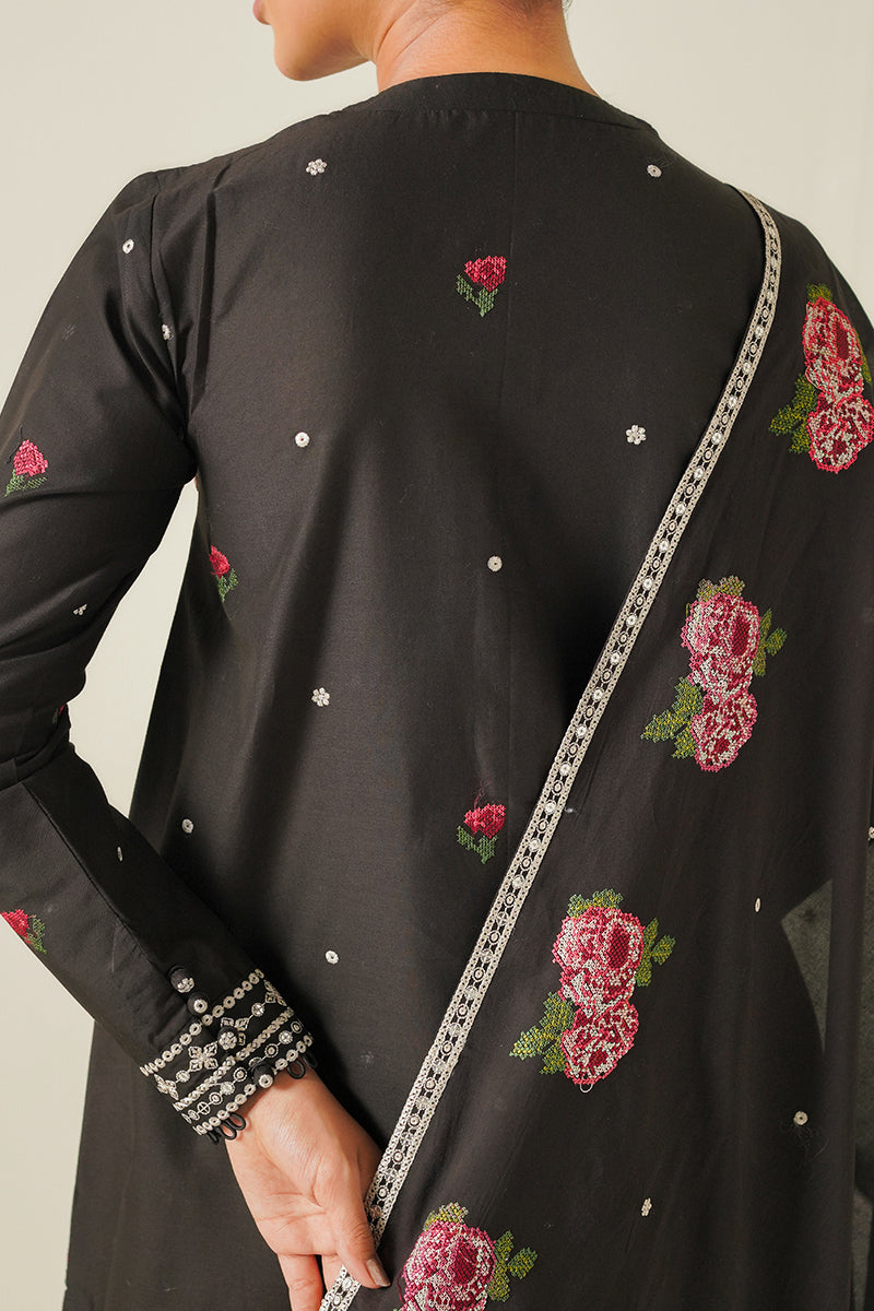 Cross Stitch | Mahiri Embroidered Lawn 24 | MIDNIGHT MELODY by Cross Stitch - Designer Dress - Type: Ladies Clothes - Available at Libayah - 100% Original
