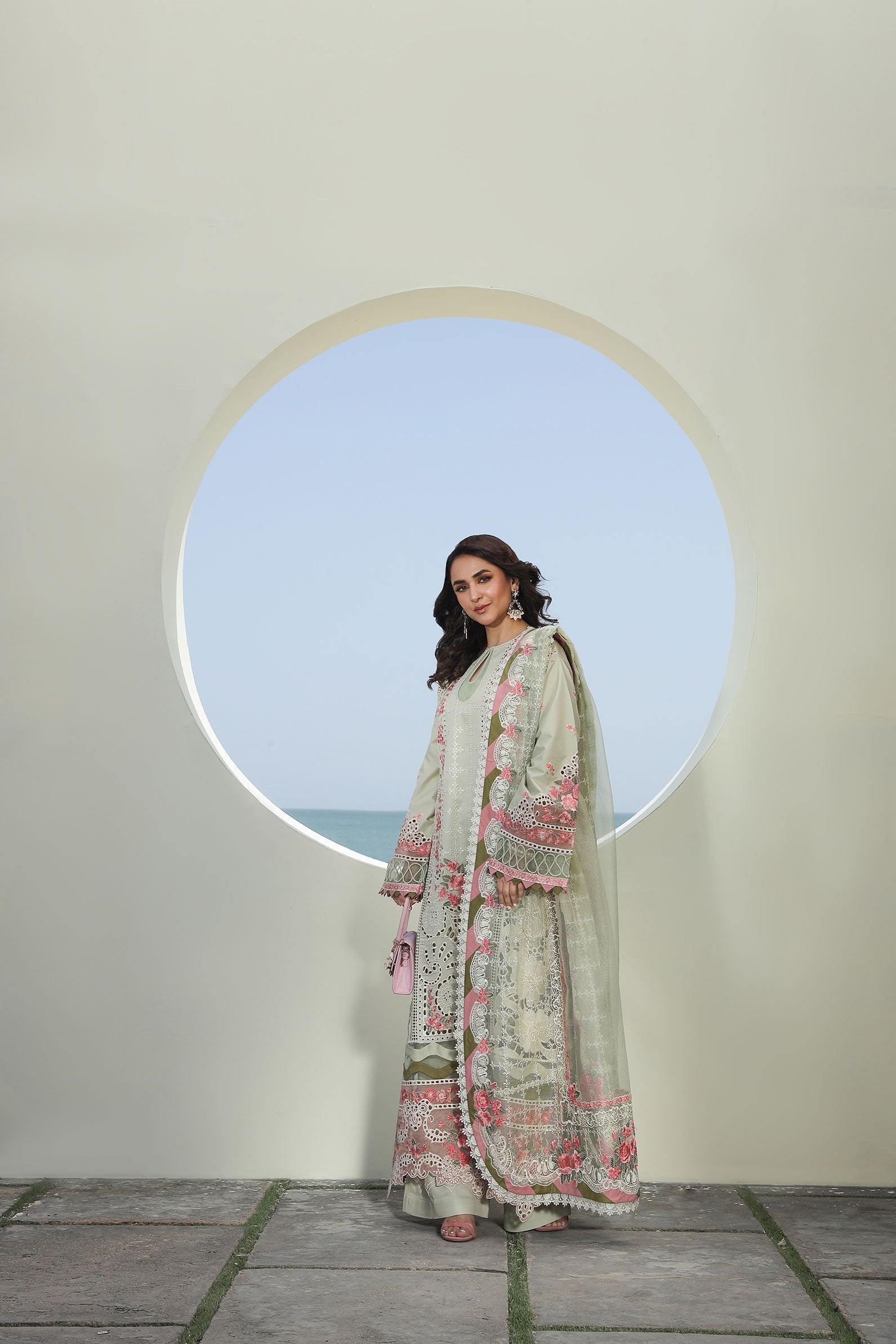 Maryam Hussain | Luxury Lawn 24 | HAVANA by Maryam Hussain - Designer Dress - Type: Ladies Clothes - Available at Libayah - 100% Original