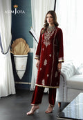 Asim Jofa | Velvet Edit | AJVG-02 by Asim Jofa - Designer Dress - Type: Ladies Clothes - Available at Libayah - 100% Original