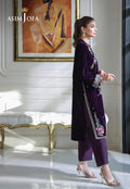 Asim Jofa | Velvet Edit | AJVG-10 by Asim Jofa - Designer Dress - Type: Ladies Clothes - Available at Libayah - 100% Original