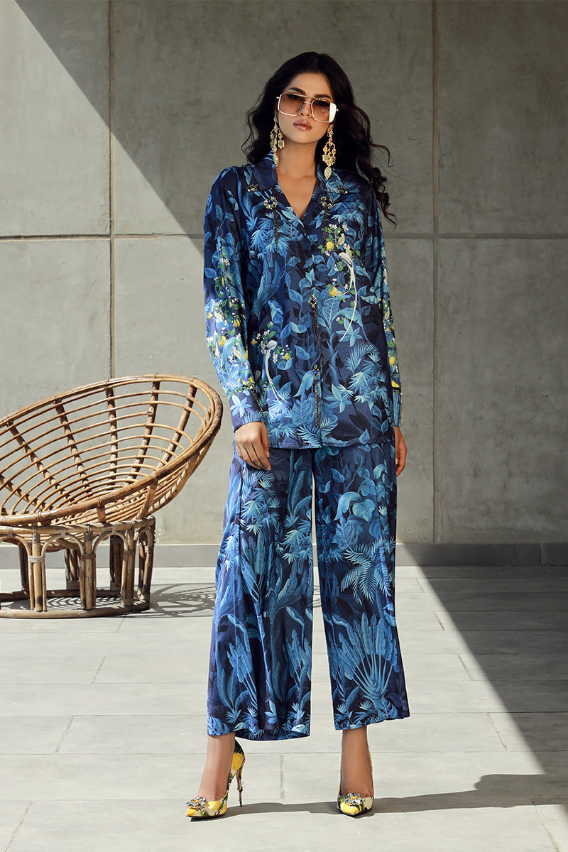 Wardha Saleem | Luxury Pret Fusion Wear | FLORA (2PC) by Wardha Saleem - Designer Dress - Type: Ladies Clothes - Available at Libayah - 100% Original