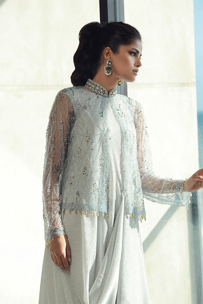 Wardha Saleem | Luxury Pret Fusion Wear | PEARL (2PC) by Wardha Saleem - Designer Dress - Type: Ladies Clothes - Available at Libayah - 100% Original