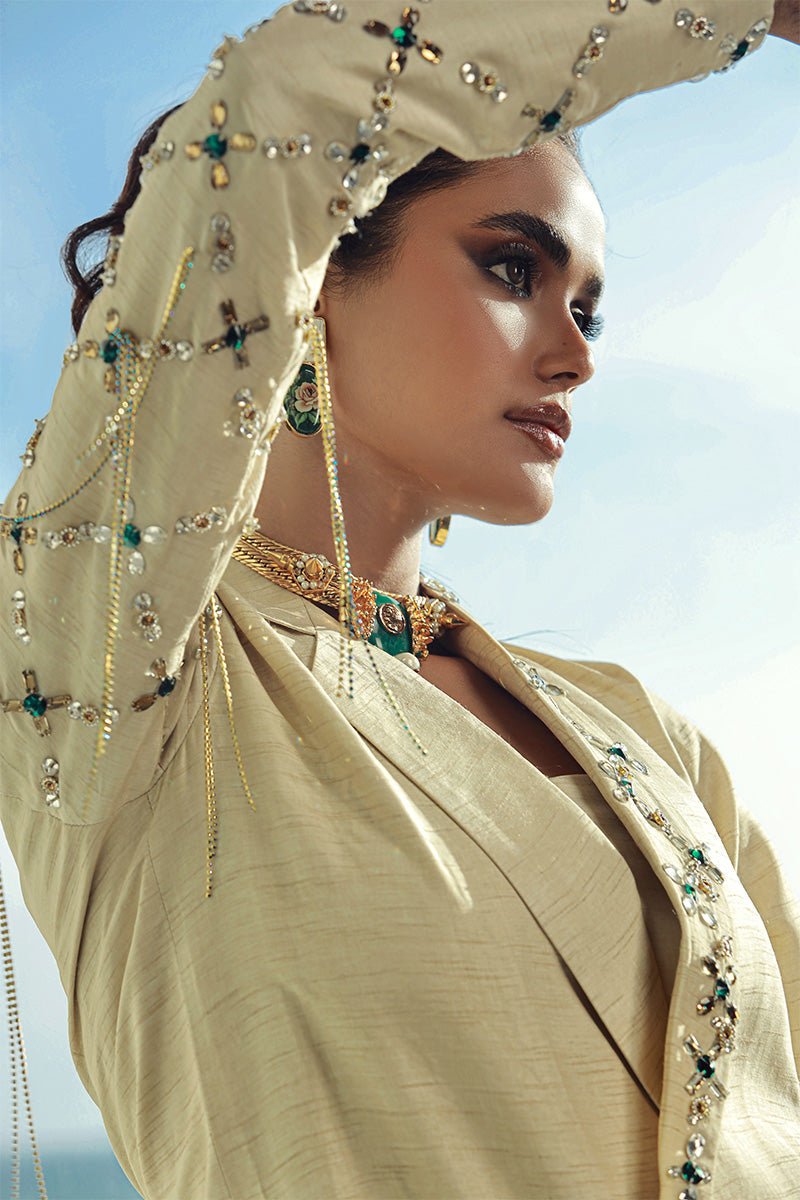 Wardha Saleem | Luxury Pret Fusion Wear | CLARA (2PC) by Wardha Saleem - Designer Dress - Type: Ladies Clothes - Available at Libayah - 100% Original