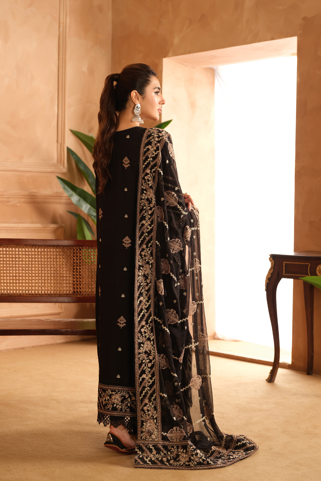 Johra | Shah Jahan Embroidered Viscose | JH-266-SJ by Johra - Designer Dress - Type: Luxury - Available at Libayah - 100% Original
