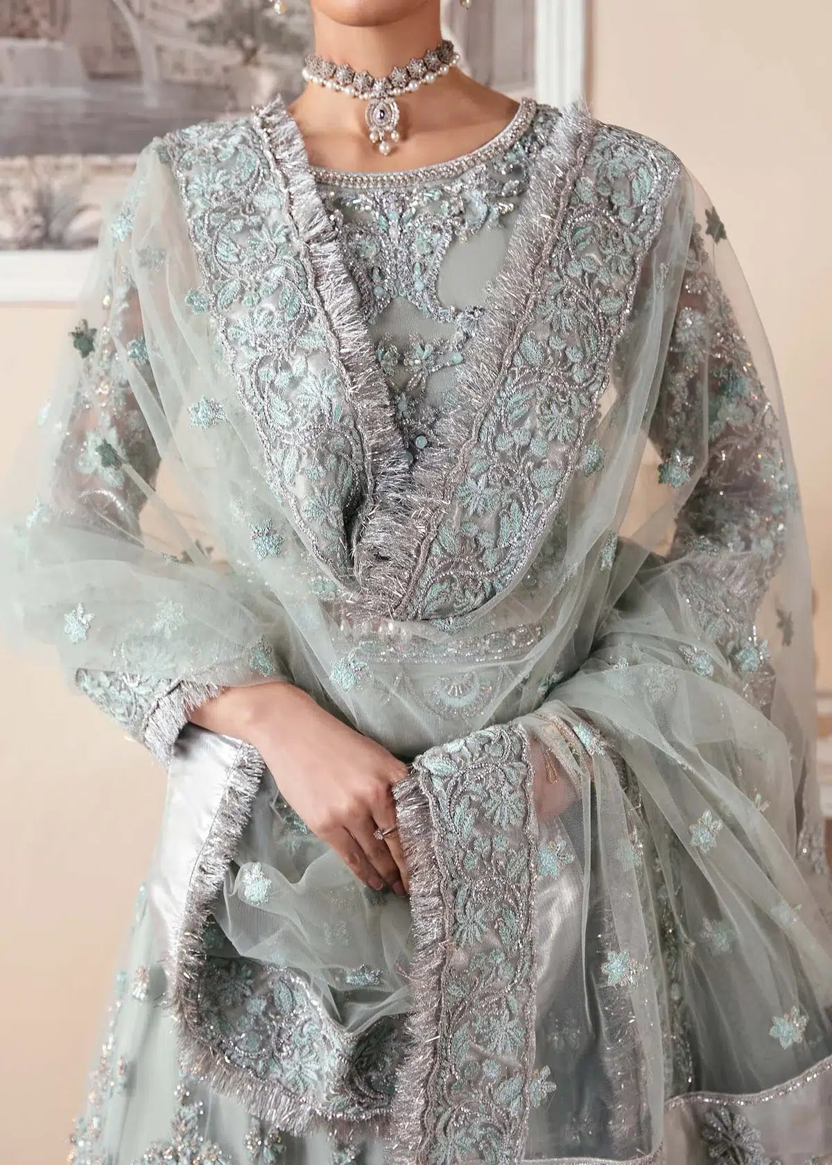 Dastoor | Noor-E-Jahan Wedding Collection'24 | Qamar by Dastoor - Designer Dress - Type: Ladies Clothes - Available at Libayah - 100% Original