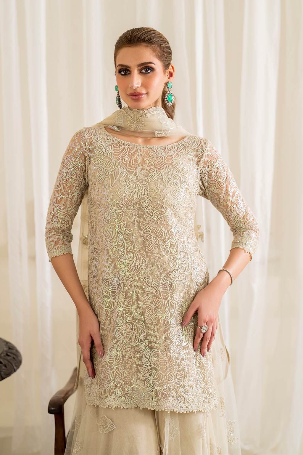 Iznik | Formal Wear | UE-295 by Iznik - Designer Dress - Type: Formal - Available at Libayah - 100% Original