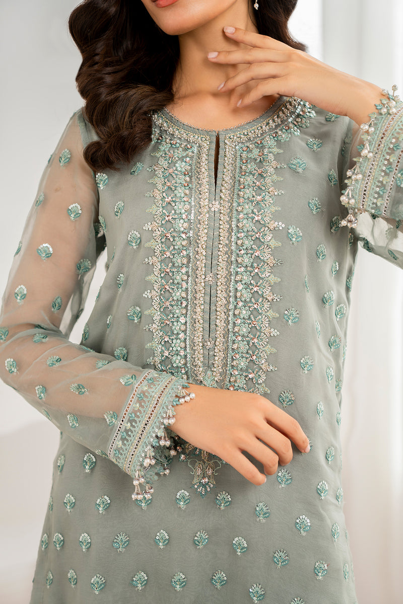 Baroque | Formal Collection | CHIFFON UF-692 by Baroque - Designer Dress - Type: Ladies Clothes - Available at Libayah - 100% Original