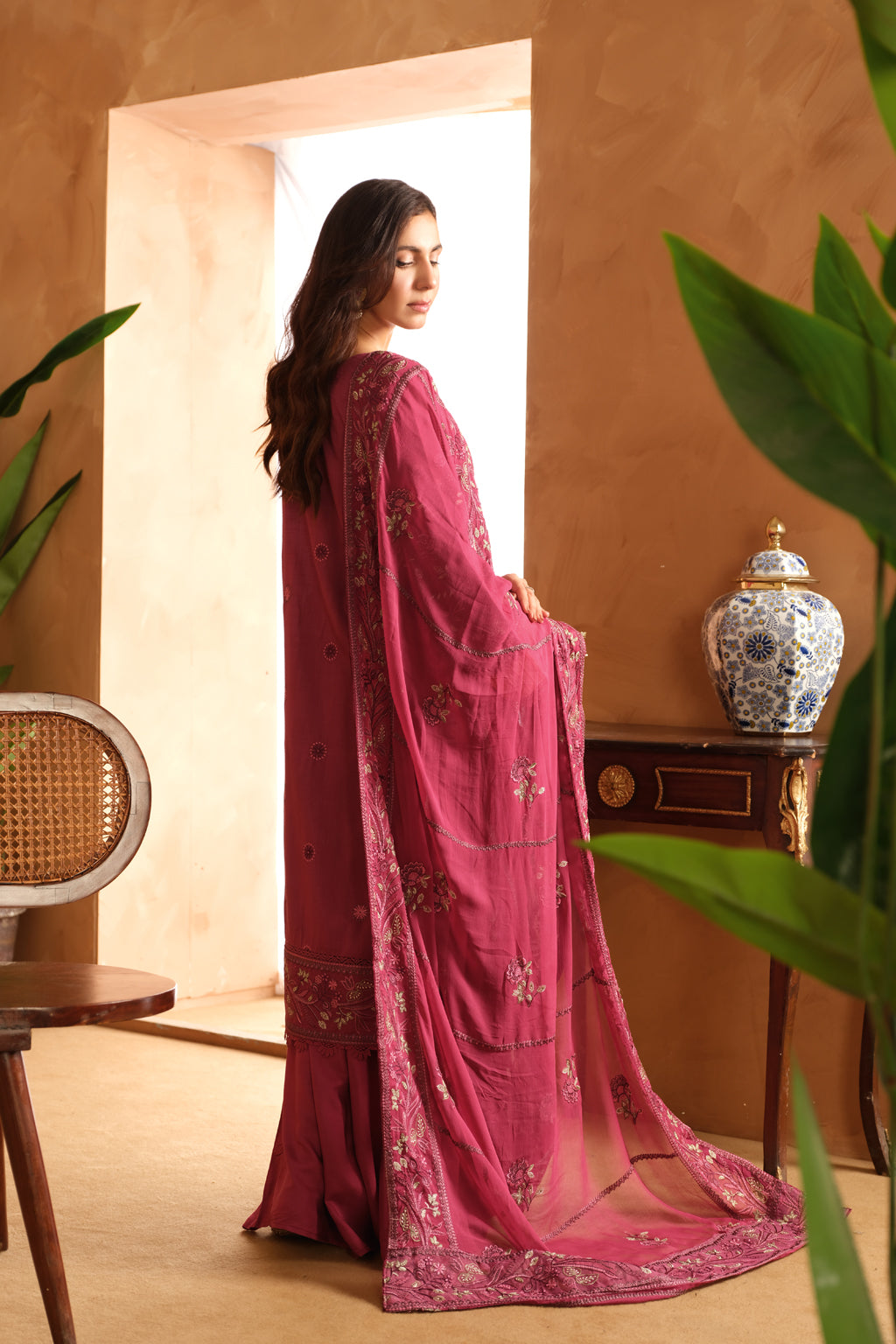Johra | Shah Jahan Embroidered Viscose | JH-267-SJ by Johra - Designer Dress - Type: Luxury - Available at Libayah - 100% Original