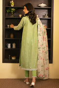 Cross Stitch | Mahiri Embroidered Lawn 24 | VERDANT GREEN by Cross Stitch - Designer Dress - Type: Ladies Clothes - Available at Libayah - 100% Original